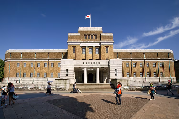 Mursteinsbygningen til Det nasjonale museum for natur og vitenskap