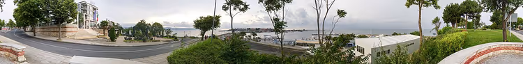 Панорама Несебра с видом на морскую гавань