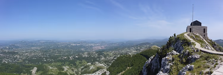 Njegoš-Mausoleum im Lovćen-Gebirge