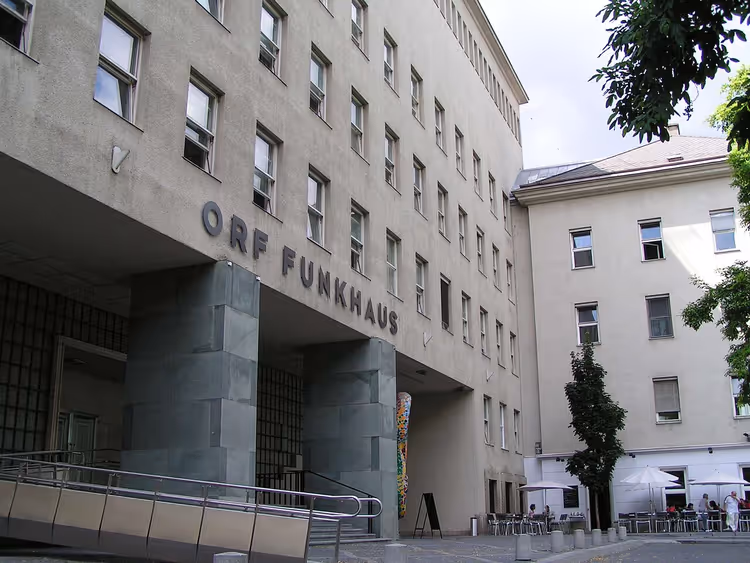 Ruas do distrito de Wieden em Viena