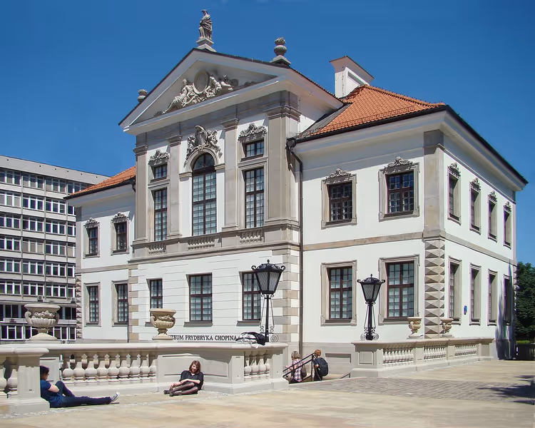 Palácio Ostrogski - sede do Museu Chopin em Varsóvia