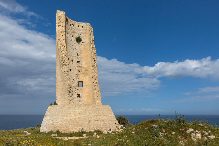 Torre del Serpe am Meer bei Otranto