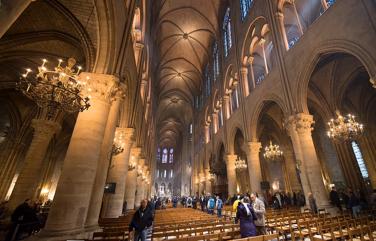 Notre-Dame de Paris'in nefi
