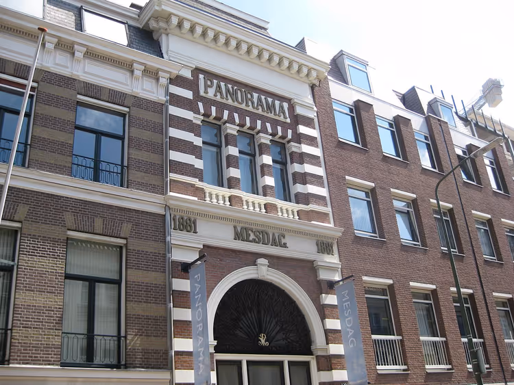 Fasaden til Panorama Mesdag-bygningen i Haag