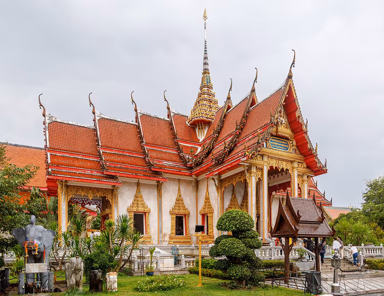 Wat Chalong, der Haupttempel von Phuket