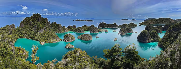 Pianemo-Aussichtspunkt in Raja Ampat