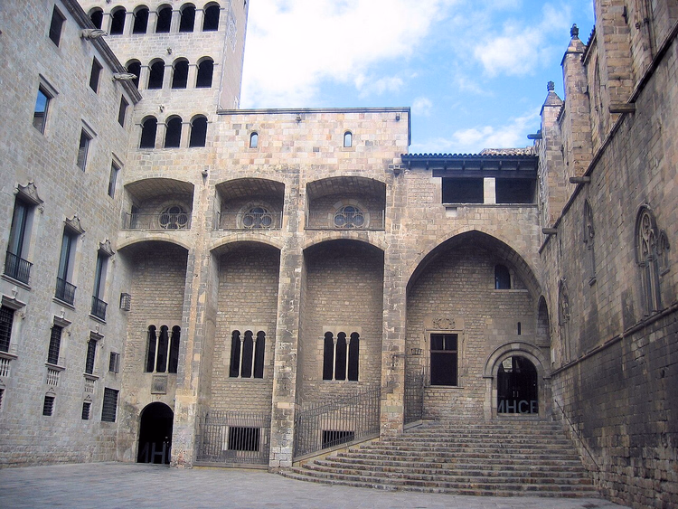 Plaça del Rei'deki Orta Çağ Kraliyet Sarayı