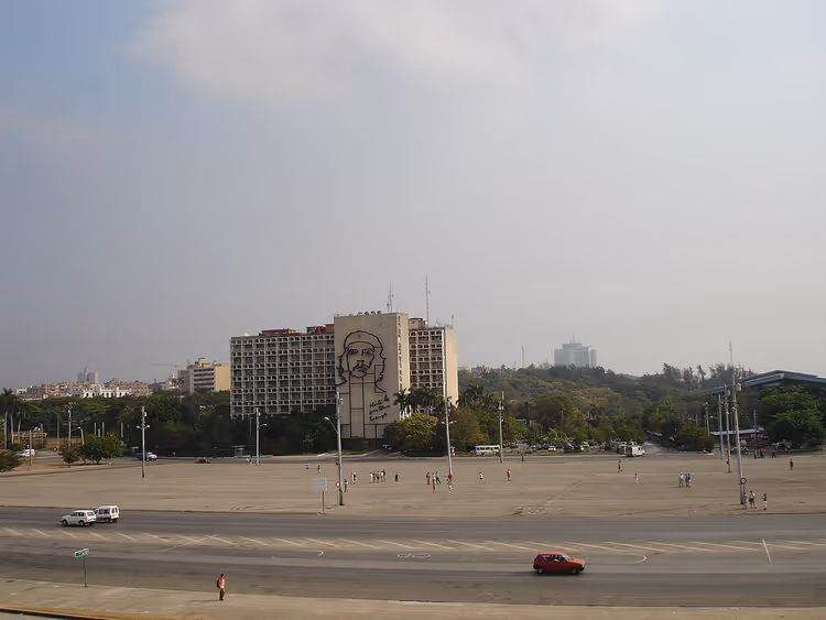 Panorama van het Revolutieplein in Havana