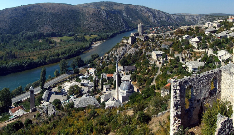 Počitelj: Moschee, Festung und die Neretva