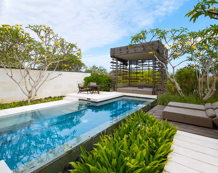 Villa mit Pool auf Bali