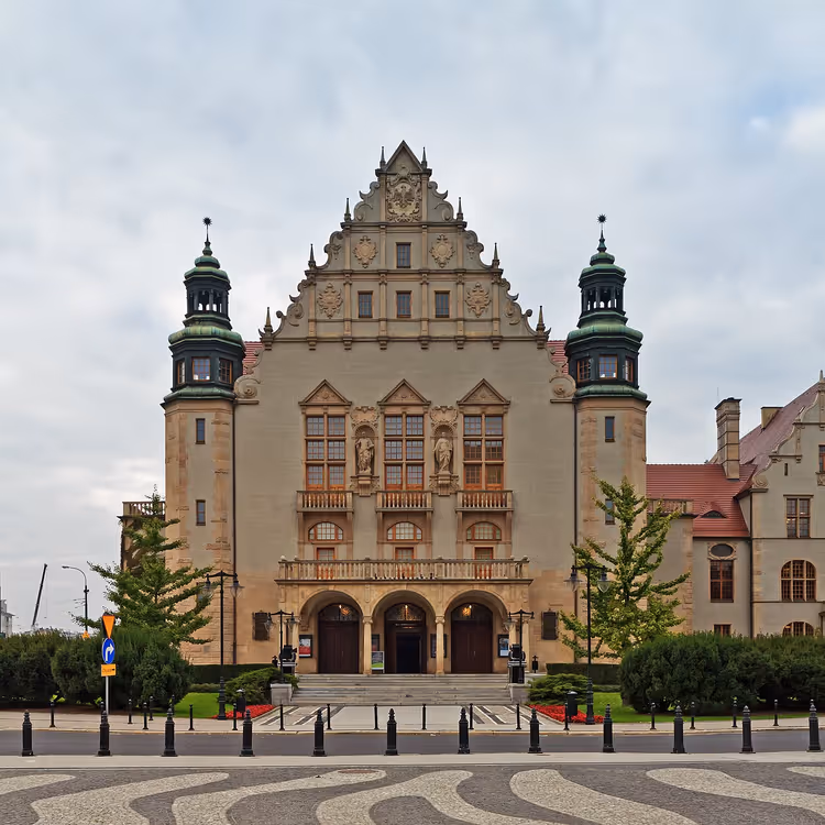 Hovedbygningen til Adam Mickiewicz-universitetet i Poznań