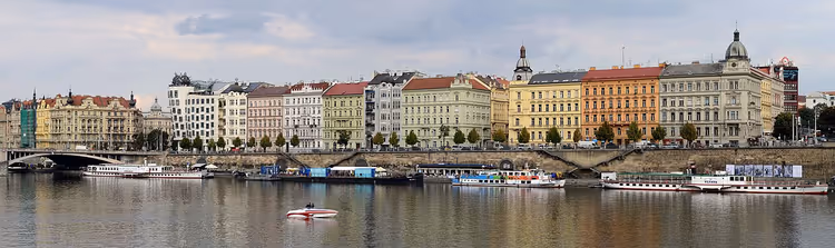 Una gita in barca sulla Moldava a Praga