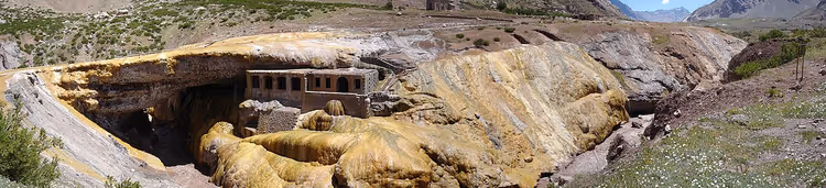 Puente del Inca naturlig bue i fjellene