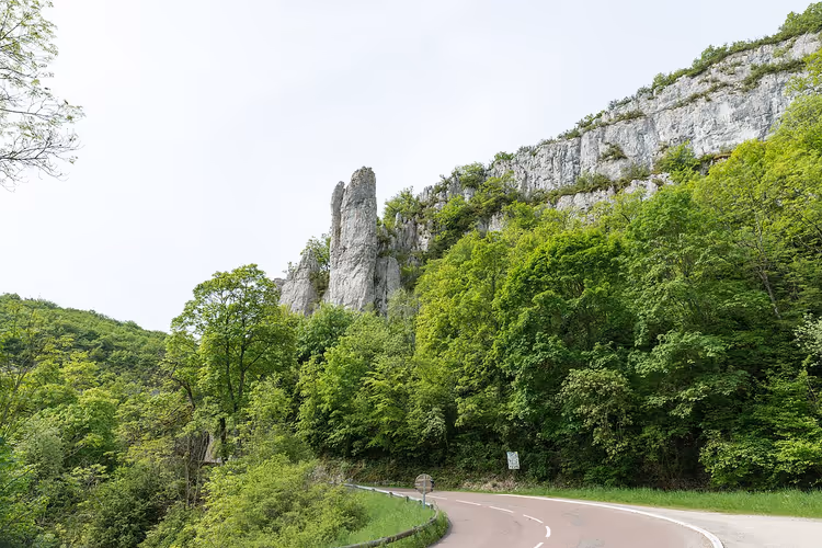 Naturschutzgebiet La Combe Lavaux im Herbst