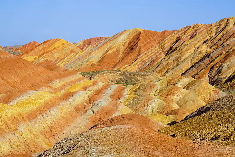 Regenbogenberge von Zhangye Danxia