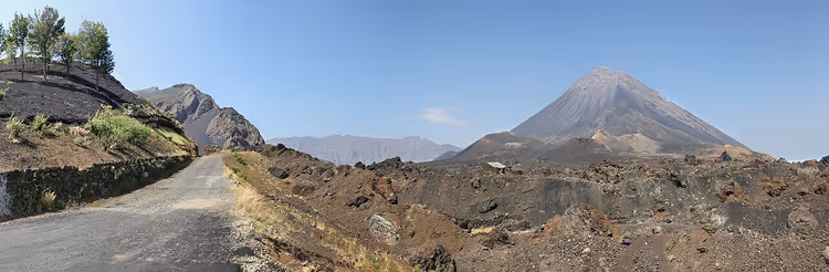 Vulkan Fogo auf der Insel Fogo