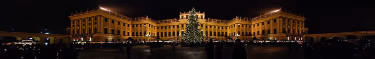 Marché de Noël dans la cour du château de Schönbrunn