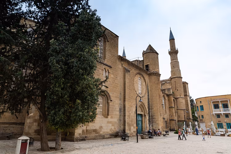 Selimiye-moskee in Nicosia met minaret