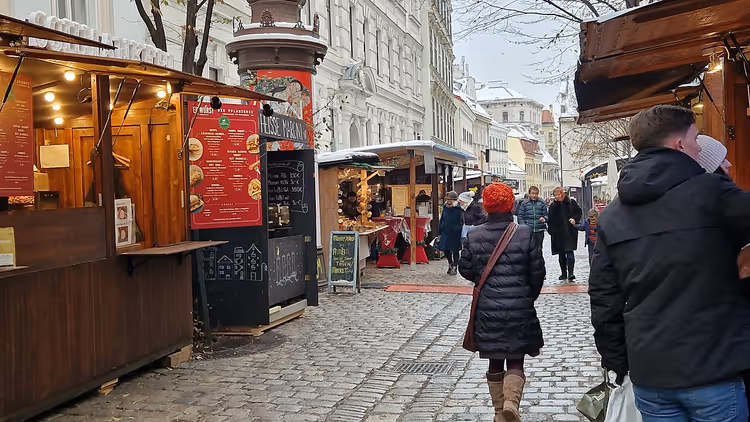 Marché de Noël dans les ruelles de Spittelberg