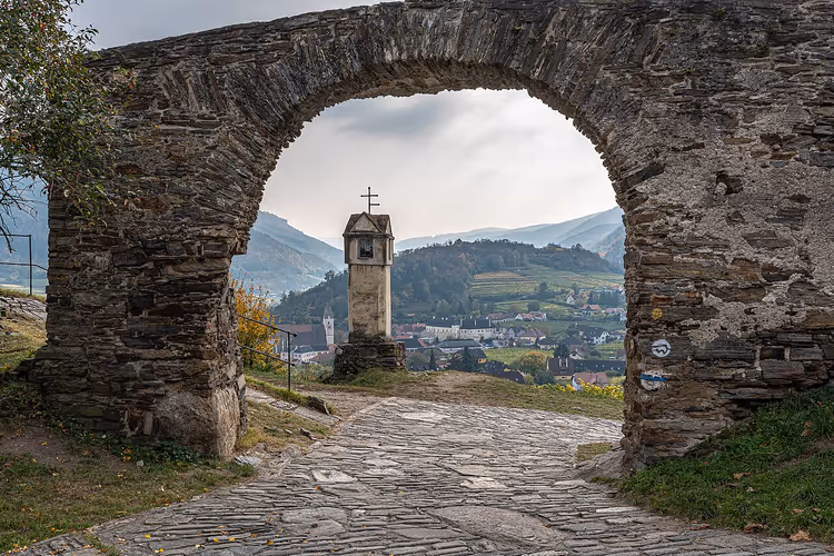 Panorama des Welterbesteigs in der Wachau