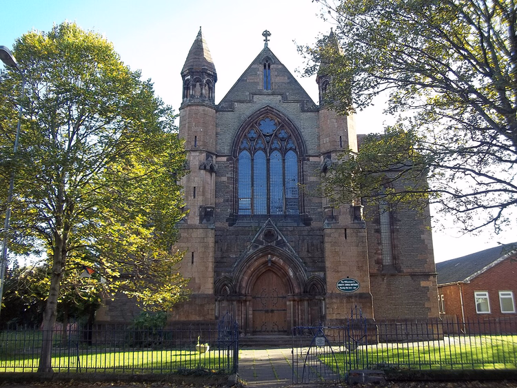 Fasaden til St Paul's Church i Grangetown