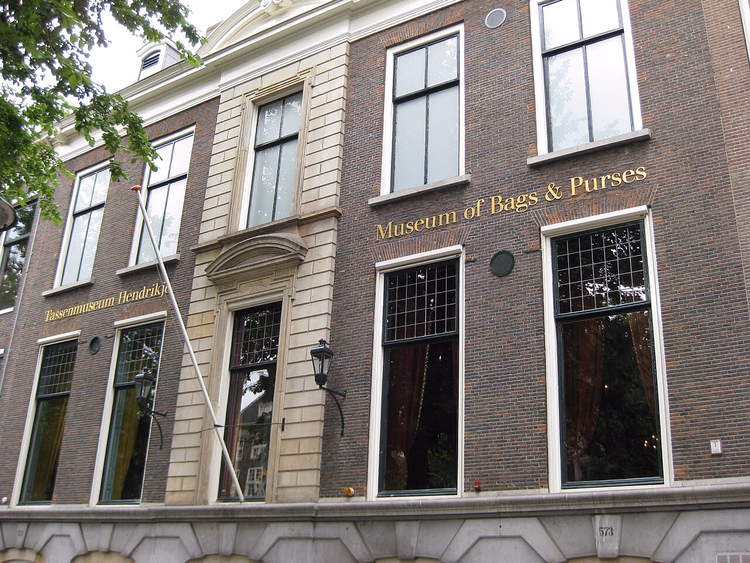 Fasaden til Museum of Bags and Purses ved Herengracht