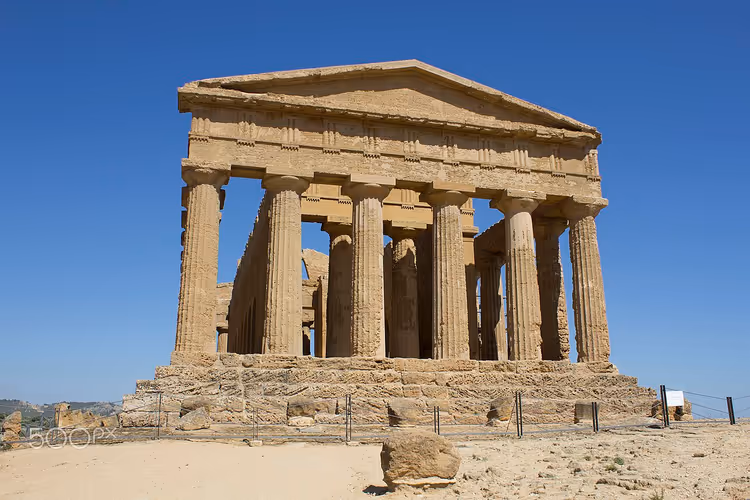 Vana Concordia tempel Agrigentos, Sitsiilias