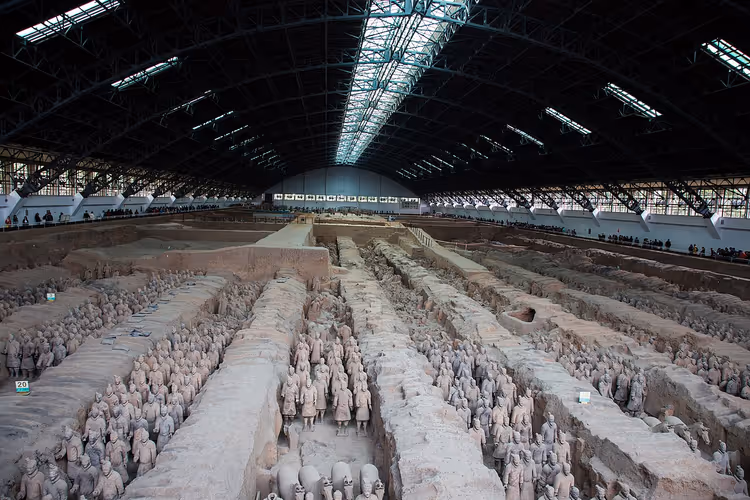 Terrakotta-Armee in Xi'an