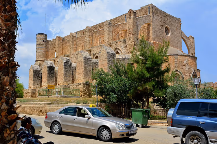 Ruïnes van een gotische kerk in Famagusta