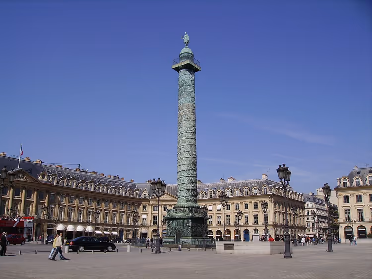Vendômekolom op het gelijknamige plein in Parijs