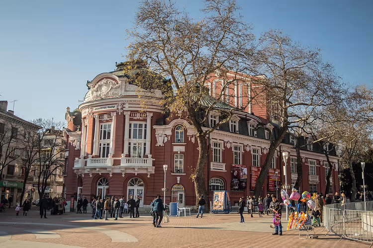 Varna opera på en byplass