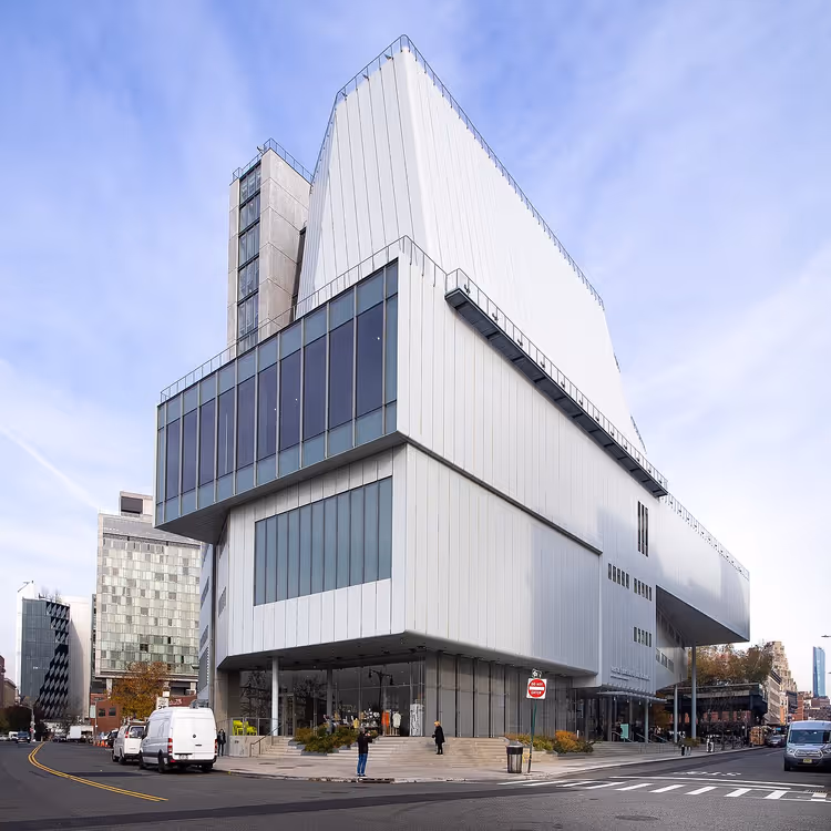 Moderne bygning til Whitney Museum i New York