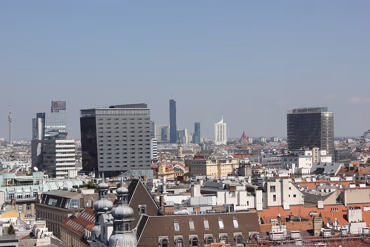 Panorama von Wien vom Turm des Stephansdoms
