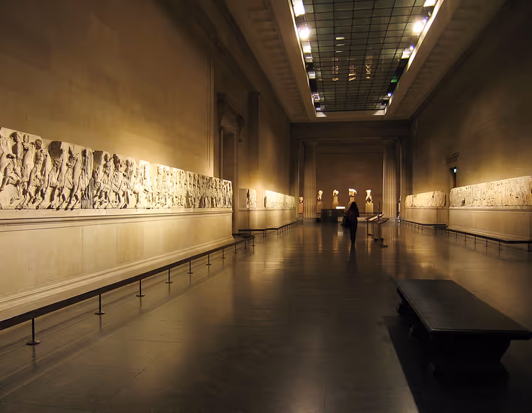 British Museum'da Parthenon Mermerleri