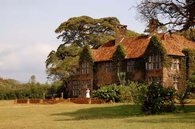 Giraffe Manor, en herskapelig murvilla i Nairobi