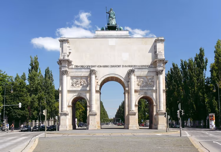 Arche de triomphe Siegestor à Munich