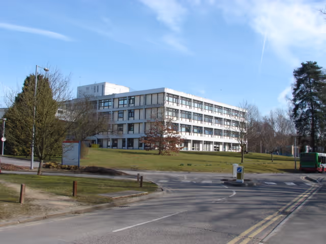 St Peter's Hospital-bygningen i Chertsey