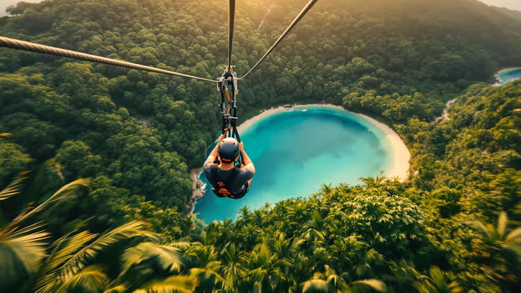 Sentosa'daki Megazip Adventure Park: zipline, bungee ve biletler