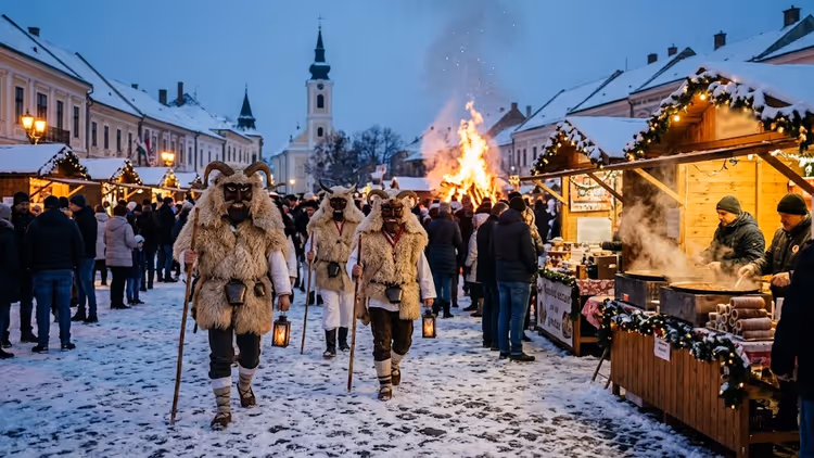 Busójárás em Mohács 2026: como decorre o carnaval de inverno da Hungria