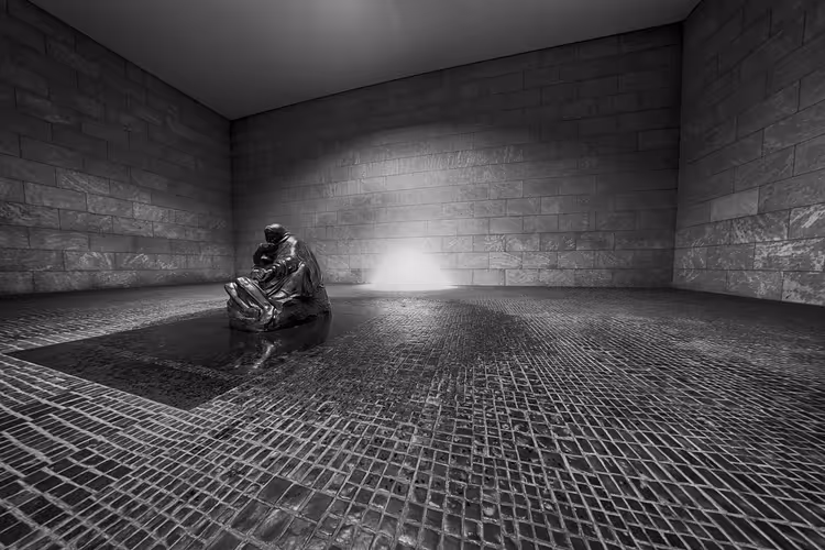 Käthe Kollwitz' Piëta-sculptuur in de Neue Wache