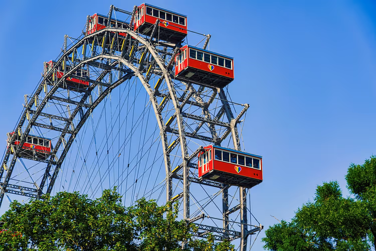 Wiens store pariserhjul i Prater