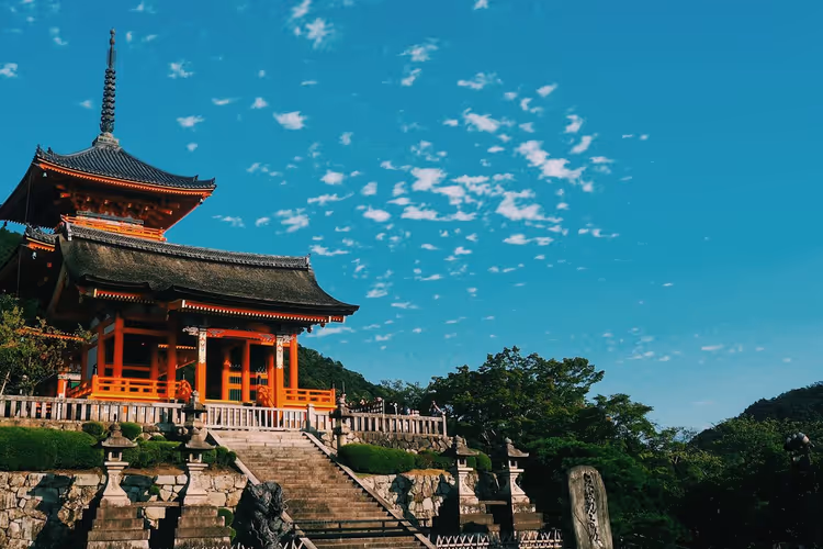 Kyoto'daki Kiyomizu-dera Tapınağı