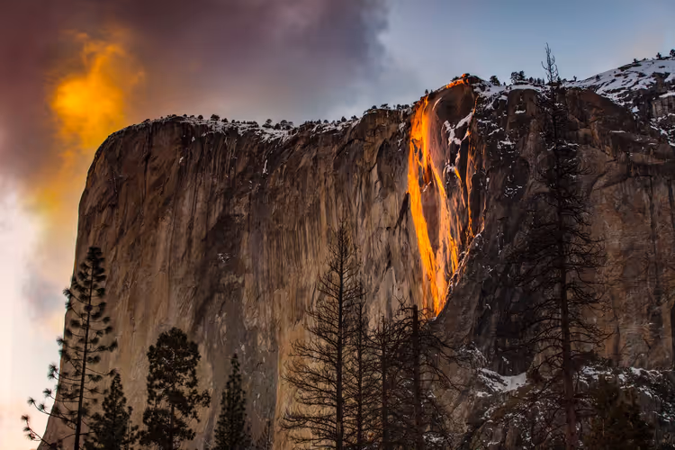 Firefall i Yosemite: ti minutter i februar og hvordan du ikke går glipp av dem
