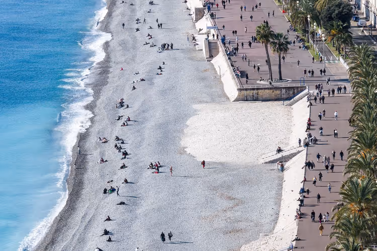 Promenade des Anglais in Nizza