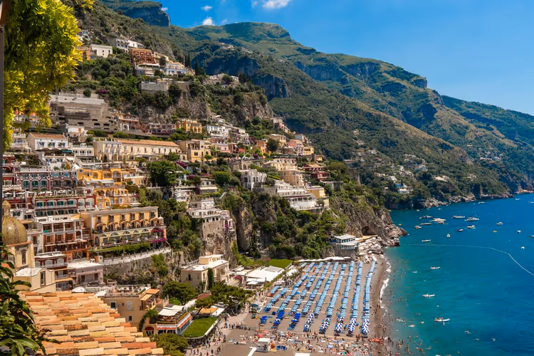 Positano an der Amalfiküste
