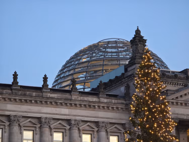 Reichstagkoepel in Berlijn: gratis bezoek op afspraak