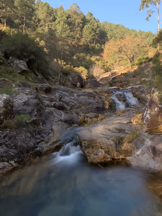 Cascada en el Parque Nacional de Peneda-Gerês