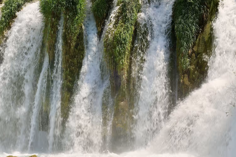 Waterfall in Krka National Park