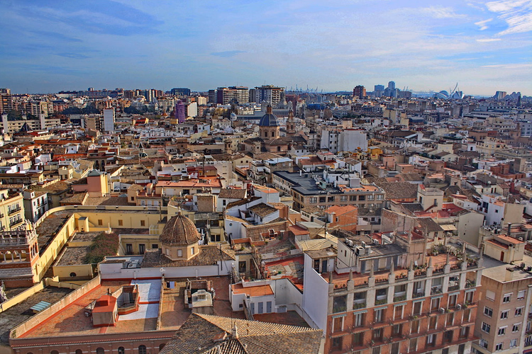 🇪🇸 Valencia skyline / Изглед към Валенсия