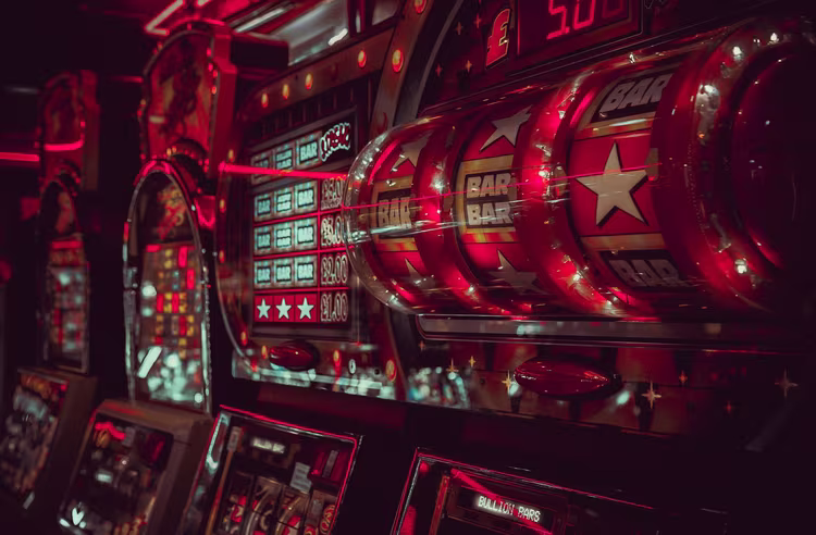 Casino-Nachtleben in Las Vegas